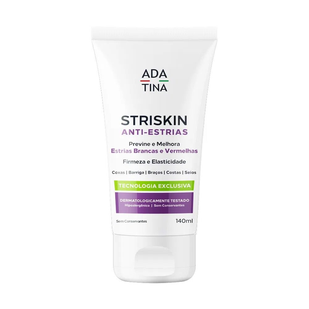 Striskin Creme Antiestrias Brancas E Vermelhas - 140ml