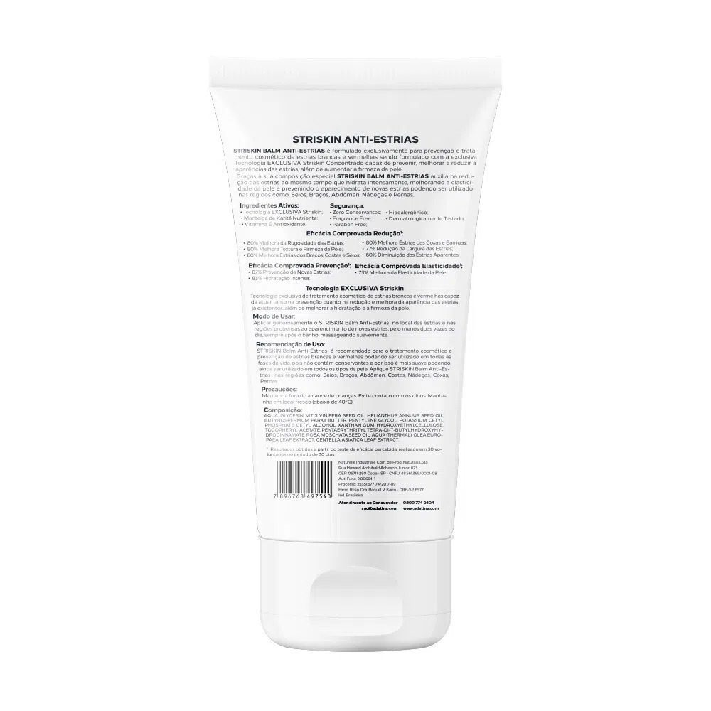 Striskin Creme Antiestrias Brancas E Vermelhas - 140ml - Imagem 3
