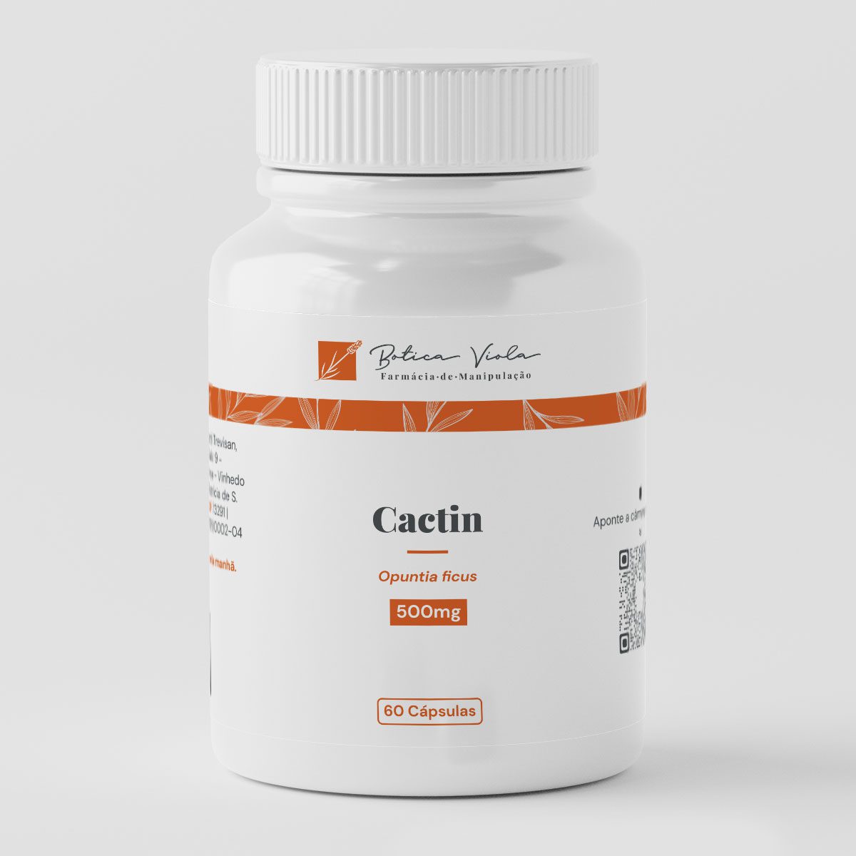 Cactin 500 mg - 60 cápsulas