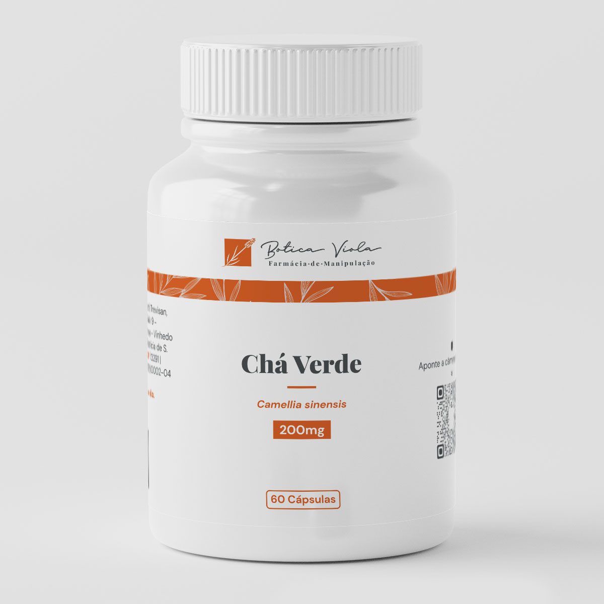 Chá Verde 200mg - 60 cápsulas