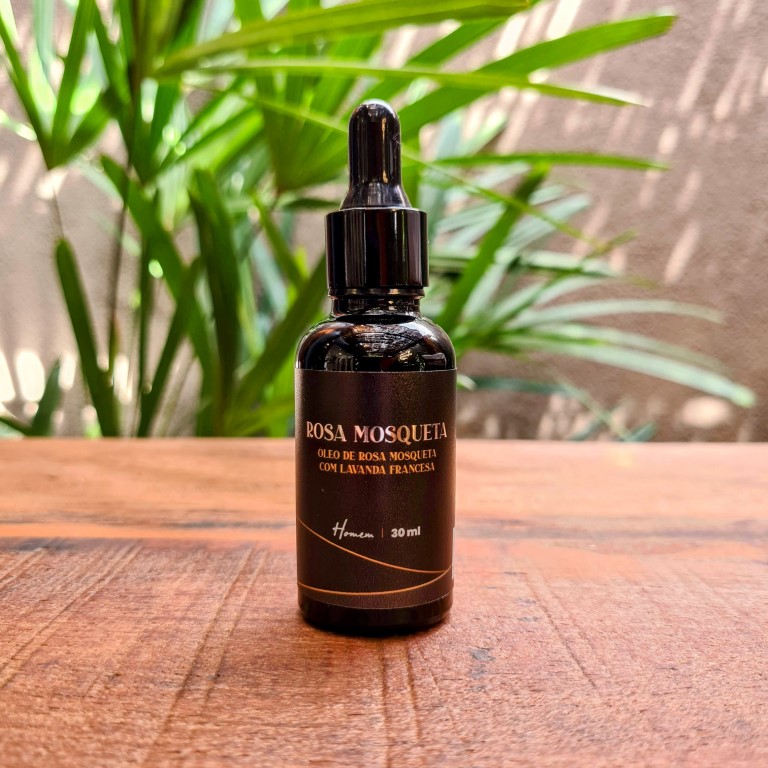 Óleo de Rosa Mosqueta com Lavanda Francesa - Linha Homem