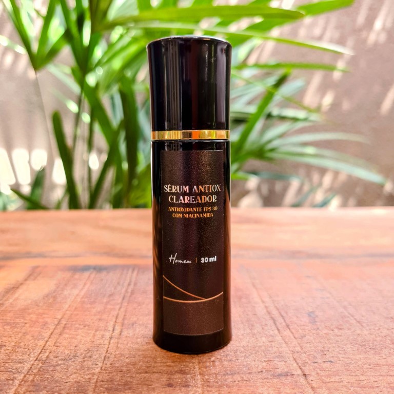 Sérum Antiox Clareador Antioxidante FPS 30 com Niacinamida - Linha Homem