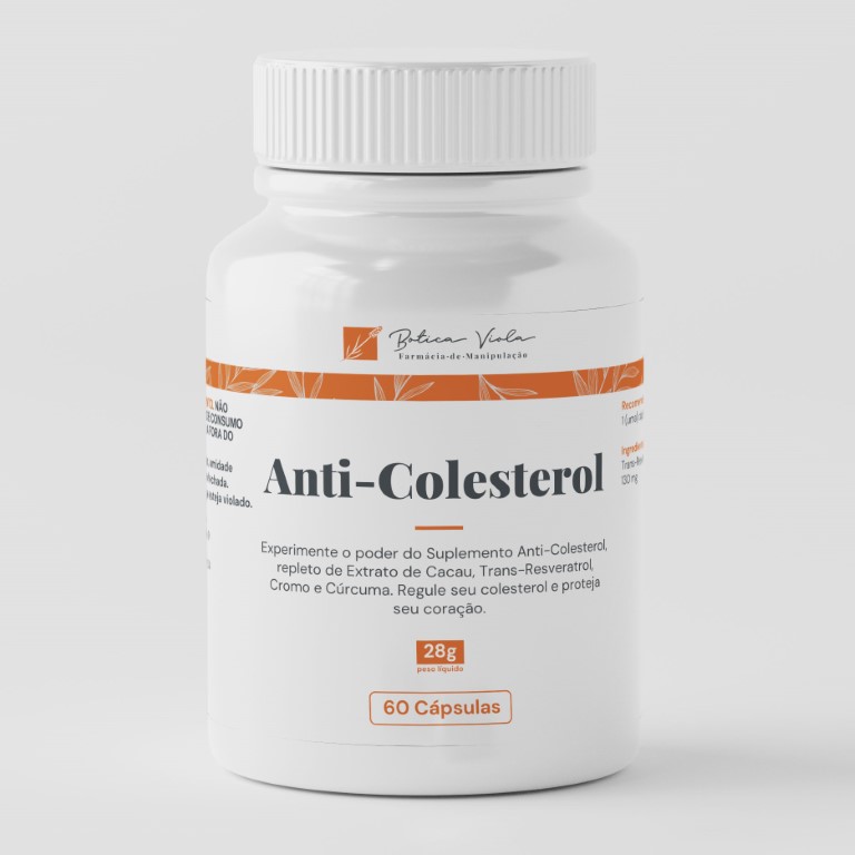 Anti-Colesterol - 60 Cápsulas
